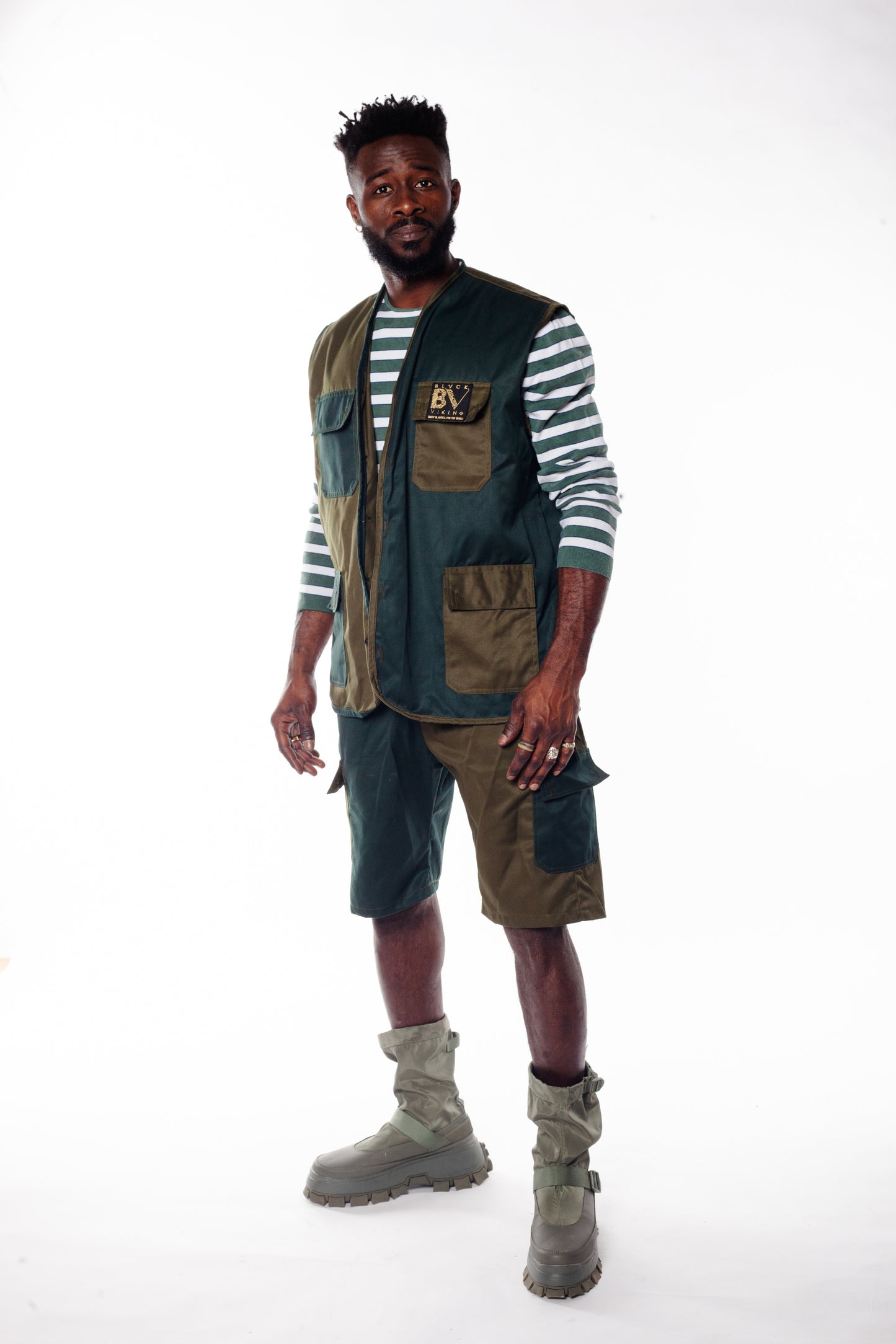 Shades of Gr€€n - Two-Piece Set by Black Viking Fashion House